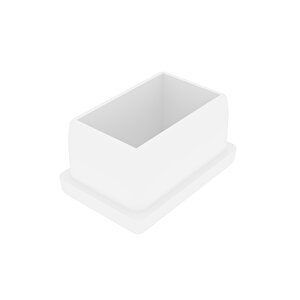 20x30 Mm Profil Için Plastik Tapa Boru Profil Tapası 100 Adet