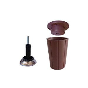 10 Cm Atena Plastik Dolap, Kanepe, Koltuk, Baza Ayağı, Mobilya Ayağı