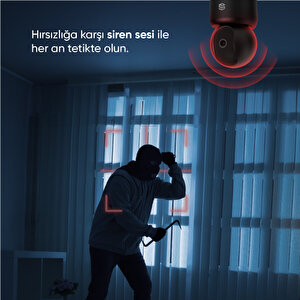 Akıllı Wi-Fi Kamera 360° 1296p 2k