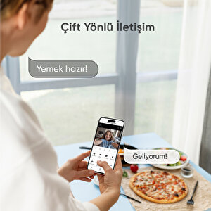 Akıllı Wi-Fi Kamera 360° 1296p 2k