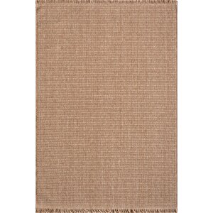 Konfor Halı Vlora 4761 Jüt Hasır Bukle Örme Kilim