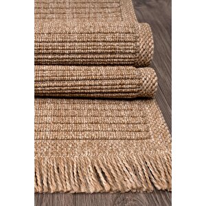 Vlora 4761 Jüt Hasır Bukle Örme Kilim 200x290 cm