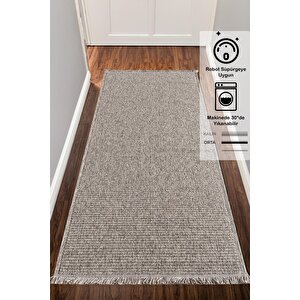 Vlora 4766 Jüt Hasır Bukle Örme Kilim Yolluk 100x250 cm