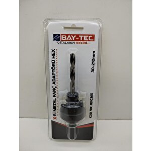 Bay-tec Bi Metal Panç Adaptörü 30-210 Mm Hex Mk0365