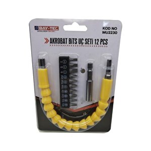 Bay-tec Akrobat Bükülebilir Bits Uç Seti  Mu2230