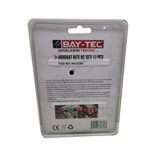 Bay-tec Akrobat Bükülebilir Bits Uç Seti  Mu2230