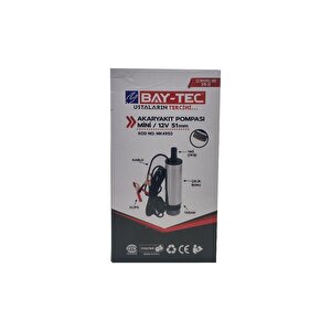Bay-tec Akaryakit Dalgiç Pompasi Mi̇ni̇ / 12v 51 Mm