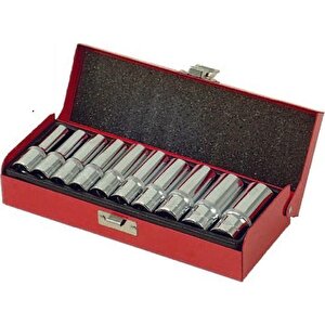 Bay-tec Mk2710 Uzun Lokma Takımı 3/8" 10pcs