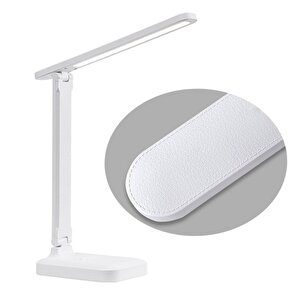 Ledli Masa Lambası 3 Modlu Oynar Başlıklı Şarjlı Çalışma Lambası 9w