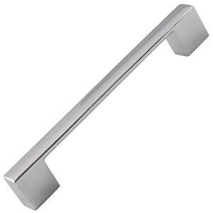 Mutfak Dolabı Mobilya Çekmece Dolap Kapak Kulpu Kulbu Krom 128 Mm Metal Kulp