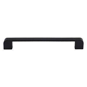 Metal Mobilya Mutfak Dolabı Çekmece Kapı Dolap Kapak Kulpu Kulbu 160 Mm Siyah