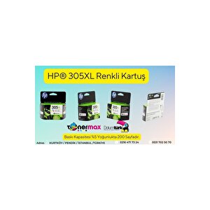 Deskjet 2720 Kartuş / 305xl Avantaj Paket Siyah Ve Renkli Kartuş