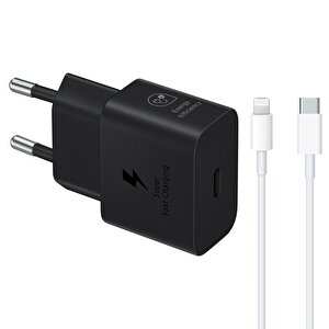 Apple İphone 8 T2510n İphone Lightning Şarj Aleti Siyah 3m Type-c To Lightning Kablo