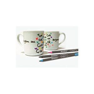 4200 Porselen Kalemi Standart Ana Renkler (6 Lı Paket)