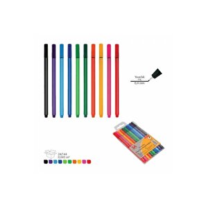 Fıne Pen Renkli Keçeli Kalem 18 Renk Ince Uçlu 0,4mm
