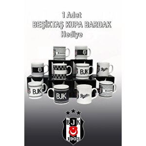 Taç Beşiktaş Kartal Set 5 Parça - Beşiktaş Tek Kişilik Pamuk Uyku Seti