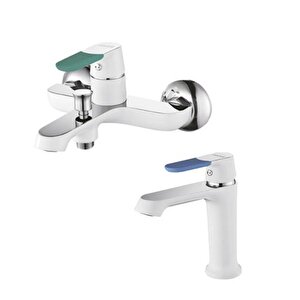 Creavi̇t Sti̇lo Lavabo Ve Banyo Batarya Seti̇ Sl1500 + Sl2500