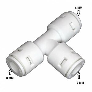 Su Arıtma Cihazı İçin 3 Tarafı T Dirsek Fitting