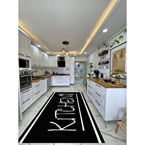 Dijital Baskılı Kaymaz Deri Tabanlı Yıkanabilir Mutfak Halısı Kcn705 Home Tienda 160x230 cm
