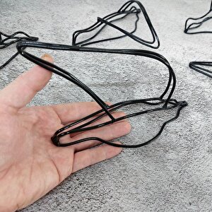 Cajuart Metal El Yapımı Beşli Set Kuş Boyutlu Modern Duvar Dekoru