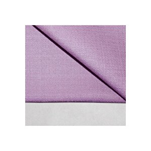 Keten Görünümlü Tek Kanat Fon Perde Mor 140x260 cm