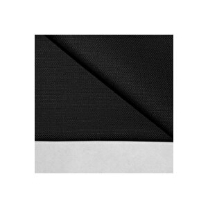 Keten Görünümlü Tek Kanat Fon Perde Krem 100x260 cm