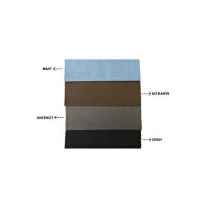 Keten Görünümlü Tek Kanat Fon Perde Mor 70x280 cm