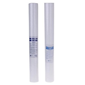 Su Arıtma 20 Inch 5 Micron Tortu + B. Aktif Karbon + Tortu Filtre