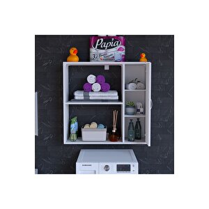 Urla 90 X 85,5 X 32,5 Cm Makine Üstü Çok Amaçlı Asma Mutfak & Banyo Dolabı