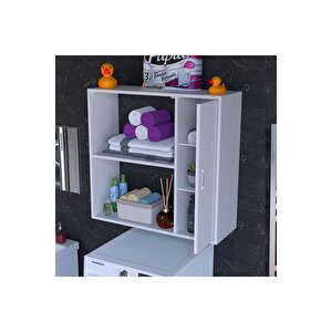 Urla 90 X 85,5 X 32,5 Cm Makine Üstü Çok Amaçlı Asma Mutfak & Banyo Dolabı