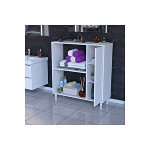 Urla 90 X 97,5 X 31,8 Cm Banyo Havlu Deterjan Depolama Dolabı