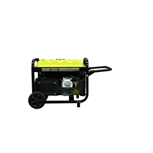 Genpower Gbg 50 E Model 5 Kva Benzinli İpli/marşlı, Tekerlekli, Monofaze ( 220 Volt) Portatif Jeneratör