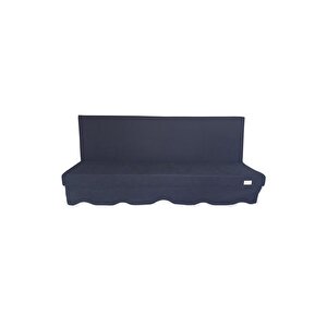 Mi̇rzade Sofa Soft Kumaş Tentesi̇z 28 Dns Sünger  Salincak Mi̇nderi̇-sofa Salıncak Siyah