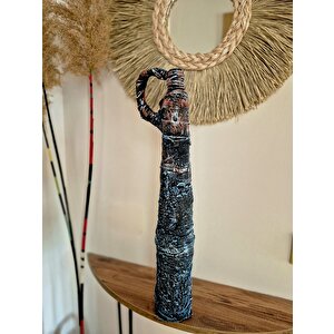El emeği vazo 60X15 cm