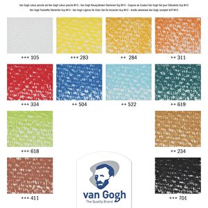 Van Gogh Pastel Pencil 12li̇ Set
