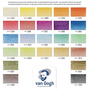 Van Gogh Watercolour Pencil 24lü Set