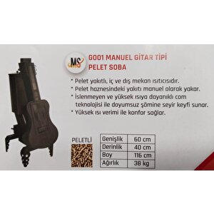 Pelet Soba - G001 Gitar Tipi Pelet Soba
