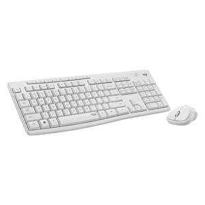 Logitech Mk295 Q Tr Beyaz Kablosuz Klavye+Mouse Set