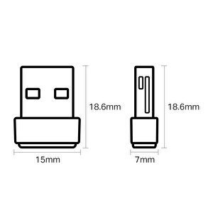 Tp-link Archer T2u Nano Ac 600 Wi-fi Usb Adaptör