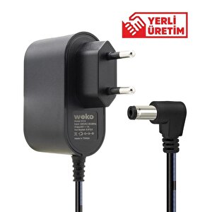 Weko Wk-21690 9 Volt 1 Amper 5.5*2.5 Mm Uçlu Priz Tipi Adaptör