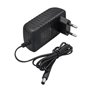 12.6 Volt - 1 Amper 5.5*2.5 Uçlu Kirmizi Yeşi̇l Ledli̇ Yerli̇ Üreti̇m Pri̇z Ti̇pi̇ Şarj Adaptörü