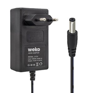 Weko 16.8 Volt - 2 Amper 5.5*2.5 Uçlu Kirmizi Yeşi̇l Ledli̇ Pri̇z Ti̇pi̇ Şarj Adaptörü