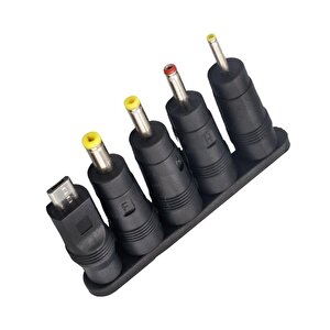 Weko Çoklu Yedek Adaptör Uç Çevirici (2.5*0.7mm - 4.8*1.7mm - 3.0*1.1mm - 4.0*1.7mm - Micro Usb)