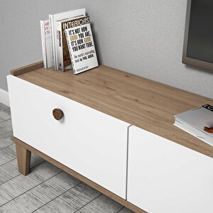 Bimossa E3620 Sepet/beyaz Tv Ünitesi 180 Cm Modern Görünüm