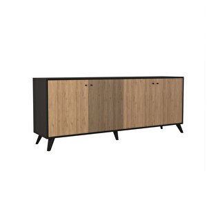 Bimossa H1030 Lisa Konsol Siyah-sepet 180cm