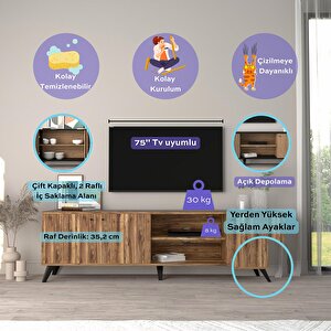 E1020 Lisa Tv Ünitesi Kemençe 180cm
