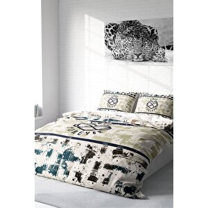 King Size Love Forever 3d Pamuk Saten Çift Kişilik Nevresim Takımı