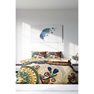 King Size Authentic Klasik Çift Kişilik Nevresim Takımı