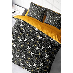 King Size Serenity Naturel Çift Kişilik Nevresim Takımı