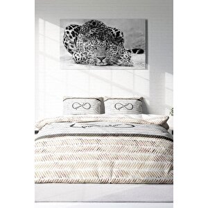 King Size Infinity 3d Pamuk Saten Çift Kişilik Nevresim Takımı